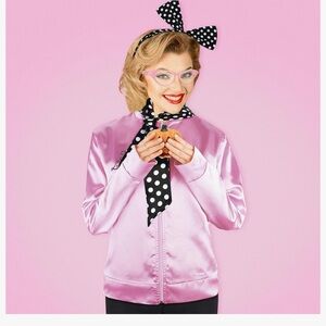 1950s Pink Ladies Costume with Accessories